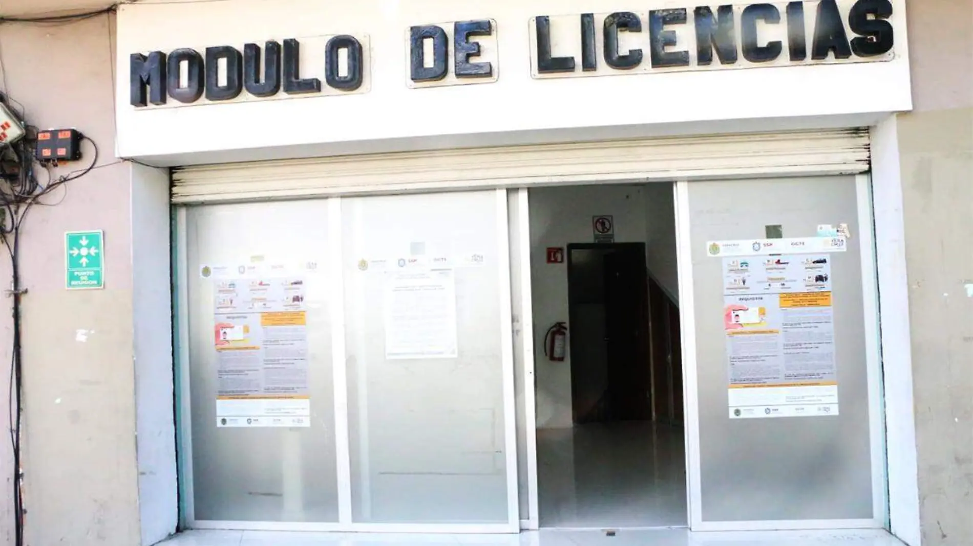 Módulo de licencias para conducir en Xalapa